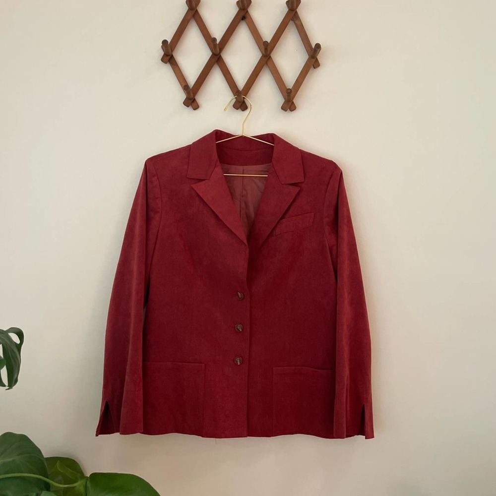 Vintage Suede Blazer
